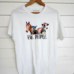 T-shirt, Farm animals, cute saying, XL